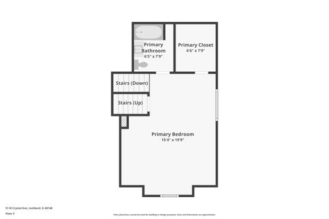 Tiny photo for 51 W Crystal Avenue, Lombard, IL 60148 (MLS # 12623092)