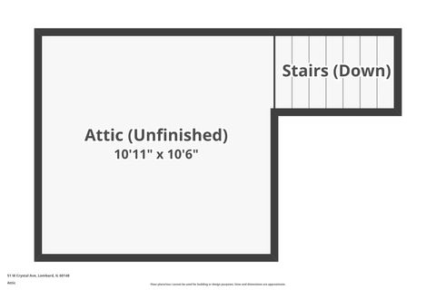 Tiny photo for 51 W Crystal Avenue, Lombard, IL 60148 (MLS # 12623092)