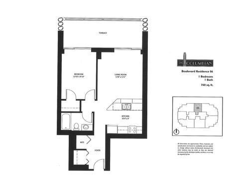 Tiny photo for 1160 S MICHIGAN Avenue #906, Chicago, IL 60605 (MLS # 12601108)