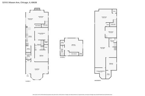 Tiny photo for 5310 S Mason Avenue, Chicago, IL 60638 (MLS # 12676630)