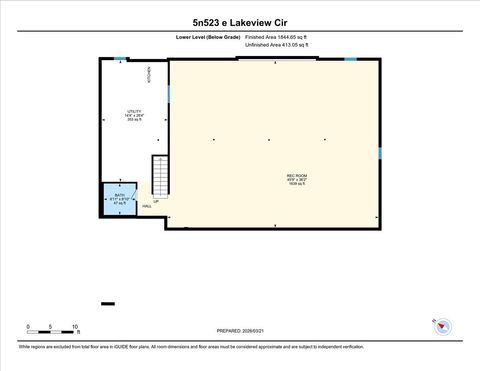 Tiny photo for 5N523 E Lakeview Circle, St. Charles, IL 60175 (MLS # 12655279)