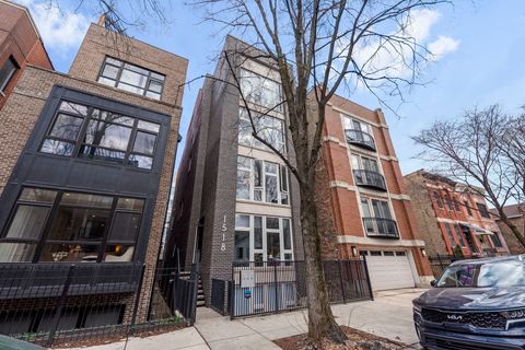 Photo of 1518 W Thomas Street #2, Chicago, IL 60642 (MLS # 12604197)