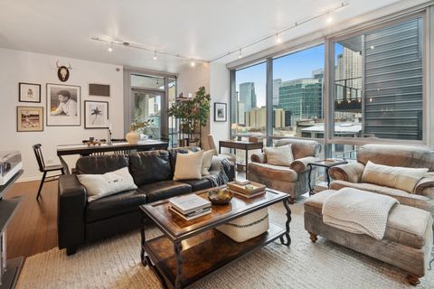 Tiny photo for 125 S Green Street #506A, Chicago, IL 60607 (MLS # 12574115)