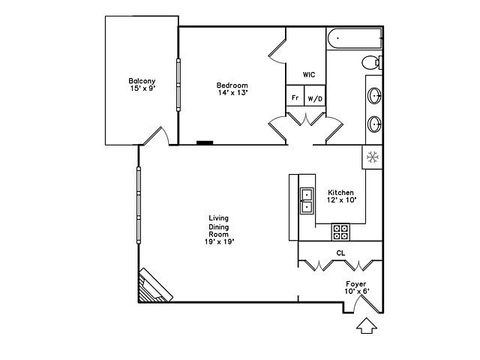Tiny photo for 2811 N Bell Avenue #403, Chicago, IL 60618 (MLS # 12497722)