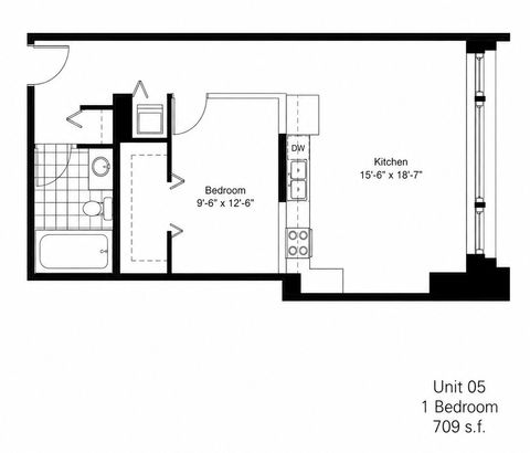 Tiny photo for 8 W Monroe Street #1105, Chicago, IL 60603 (MLS # 12634192)