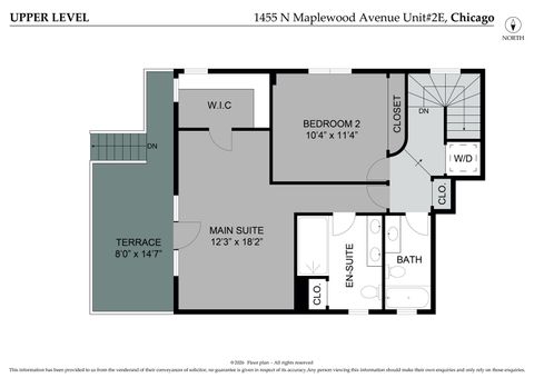 Tiny photo for 1455 N Maplewood Avenue #2E, Chicago, IL 60622 (MLS # 12629081)