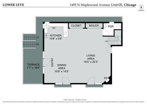 Tiny photo for 1455 N Maplewood Avenue #2E, Chicago, IL 60622 (MLS # 12629081)