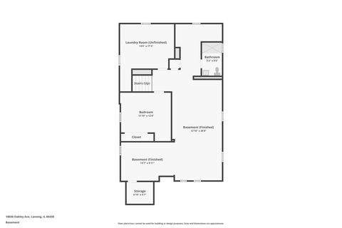 Tiny photo for 18036 Oakley Avenue, Lansing, IL 60438 (MLS # 12487029)