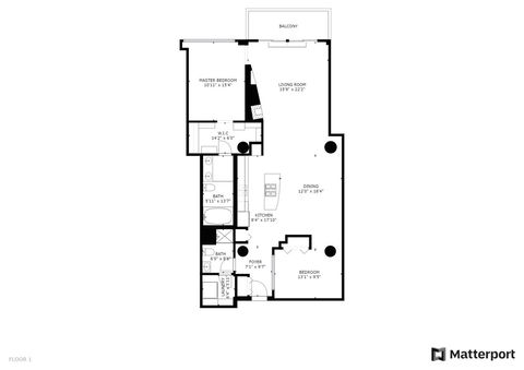 Tiny photo for 728 W Jackson Boulevard #703, Chicago, IL 60661 (MLS # 12441777)