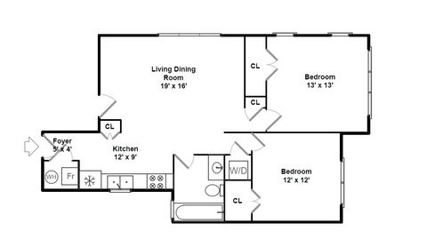 Tiny photo for 3910 N Bernard Street #2E, Chicago, IL 60618 (MLS # 12552394)
