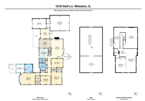 Tiny photo for 1219 Golf Lane, Wheaton, IL 60189 (MLS # 12578690)