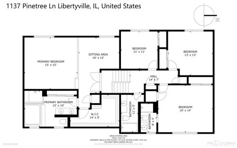 Tiny photo for 1137 Pine Tree Lane, Libertyville, IL 60048 (MLS # 12490388)