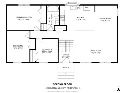 Tiny photo for 1420 Hassell Road, Hoffman Estates, IL 60169 (MLS # 12501059)