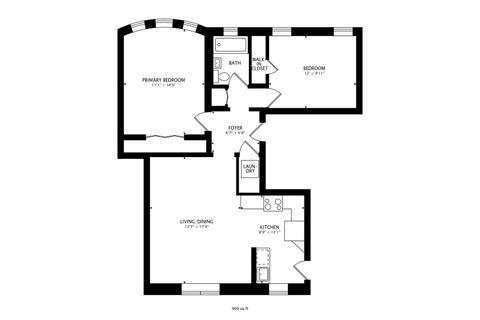 Tiny photo for 142 Clyde Avenue #3W, Evanston, IL 60202 (MLS # 12597621)