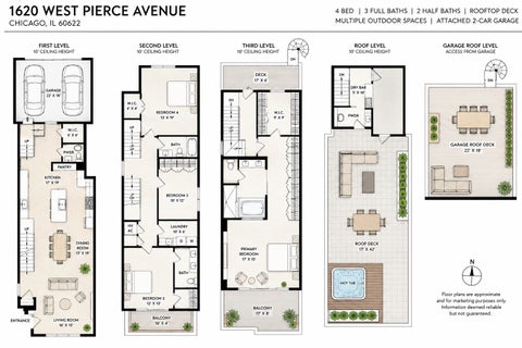 Tiny photo for 1620 W Pierce Avenue, Chicago, IL 60622 (MLS # 12700481)