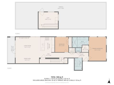Tiny photo for 2237 N Hoyne Avenue #3N, Chicago, IL 60647 (MLS # 12577352)