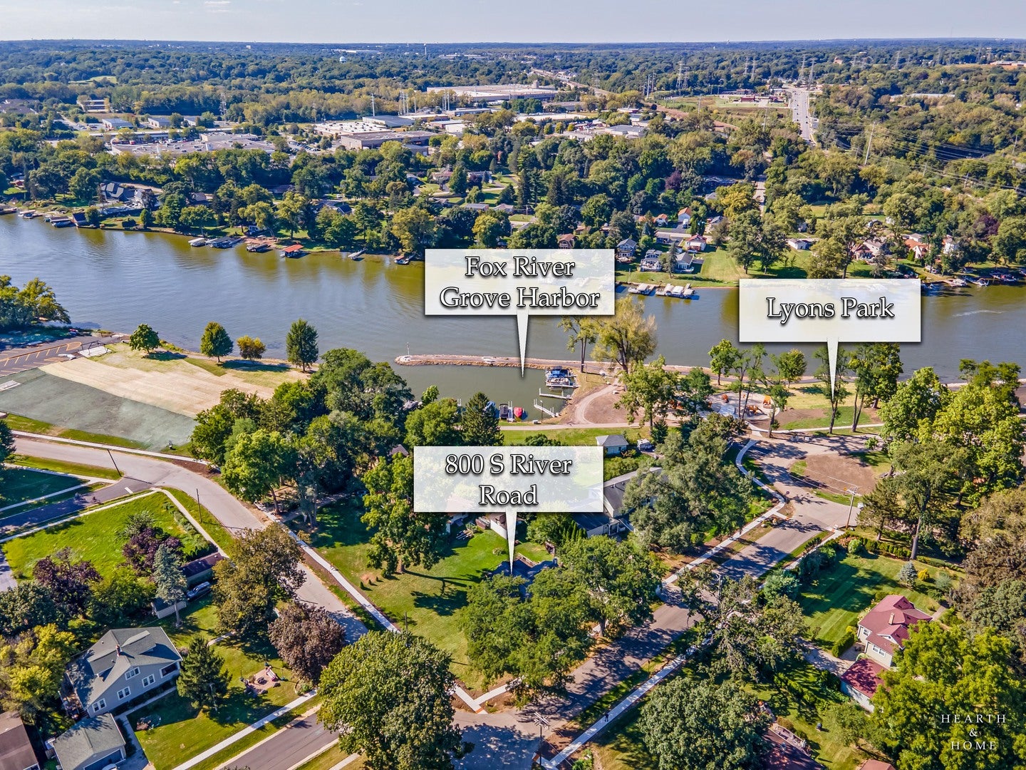 800 S River Road