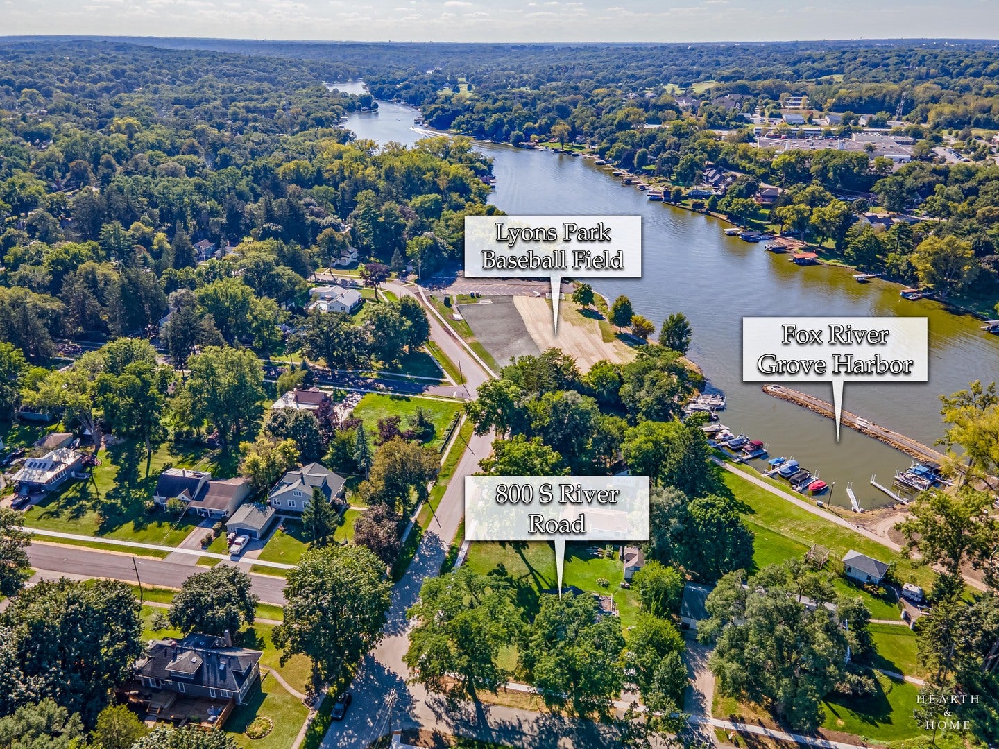 800 S River Road