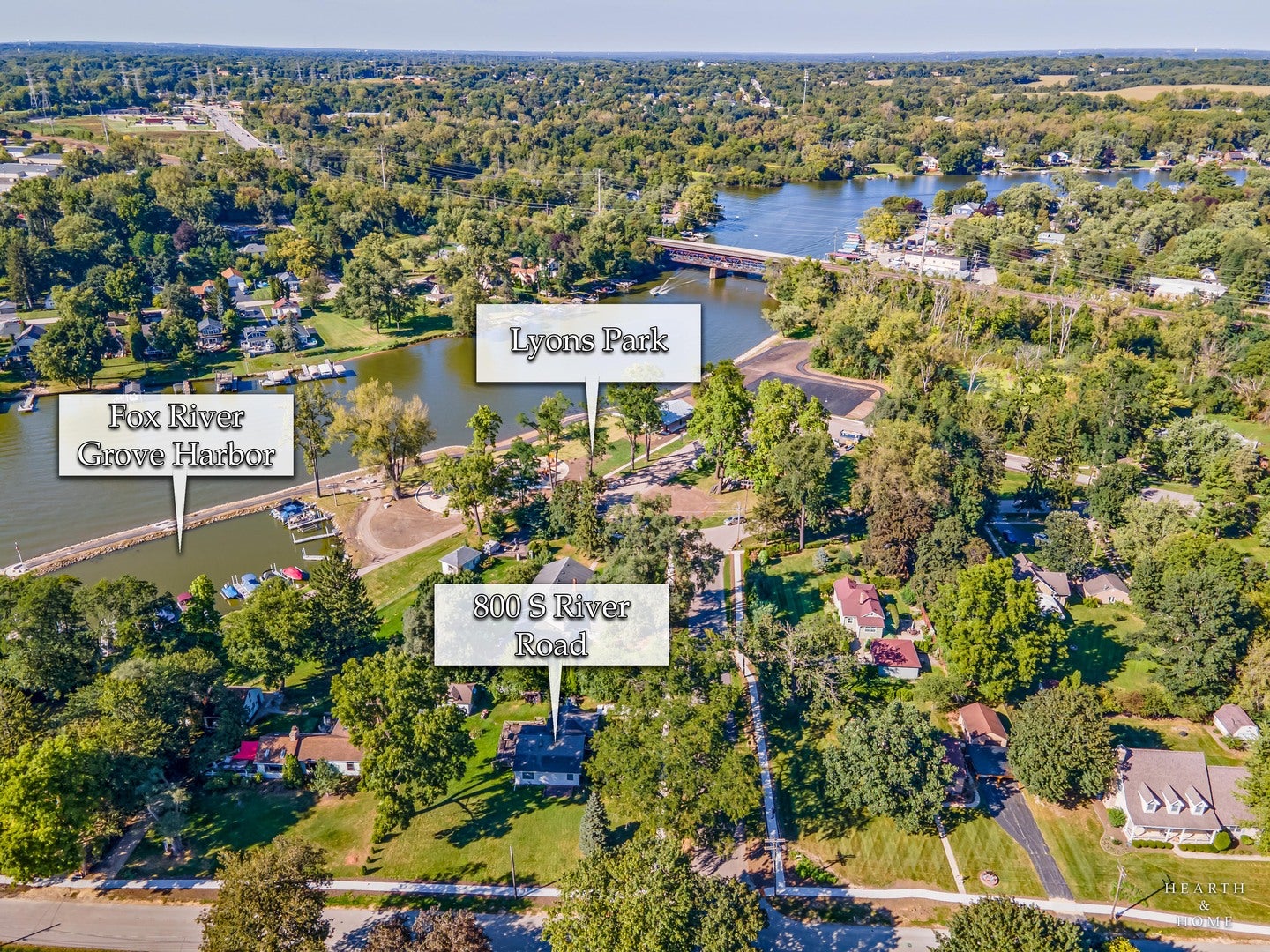 800 S River Road
