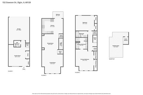 Tiny photo for 152 Dawson Drive #19, Elgin, IL 60120 (MLS # 12774228)