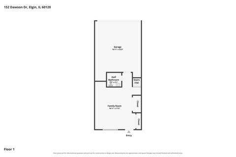 Tiny photo for 152 Dawson Drive #19, Elgin, IL 60120 (MLS # 12774228)
