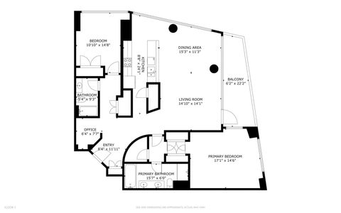 Tiny photo for 1235 S PRAIRIE Avenue #2101, Chicago, IL 60605 (MLS # 12432659)