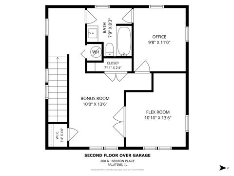 Tiny photo for 208 N Benton Street, Palatine, IL 60067 (MLS # 12792602)