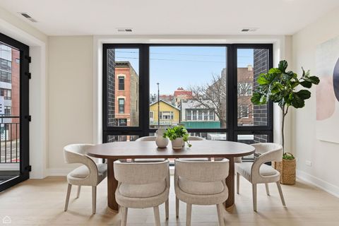 Tiny photo for 754 N Bishop Street #302, Chicago, IL 60642 (MLS # 12597982)