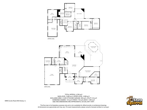 Tiny photo for 588 B County Road 2400 N, Dewey, IL 61840 (MLS # 12651404)