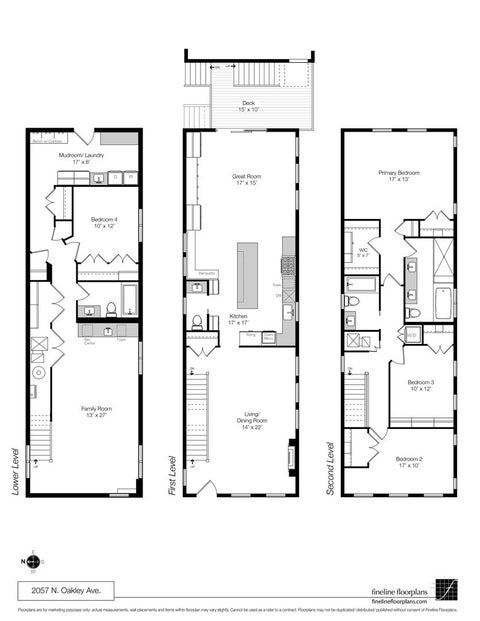 Tiny photo for 2057 N Oakley Avenue, Chicago, IL 60647 (MLS # 12760262)