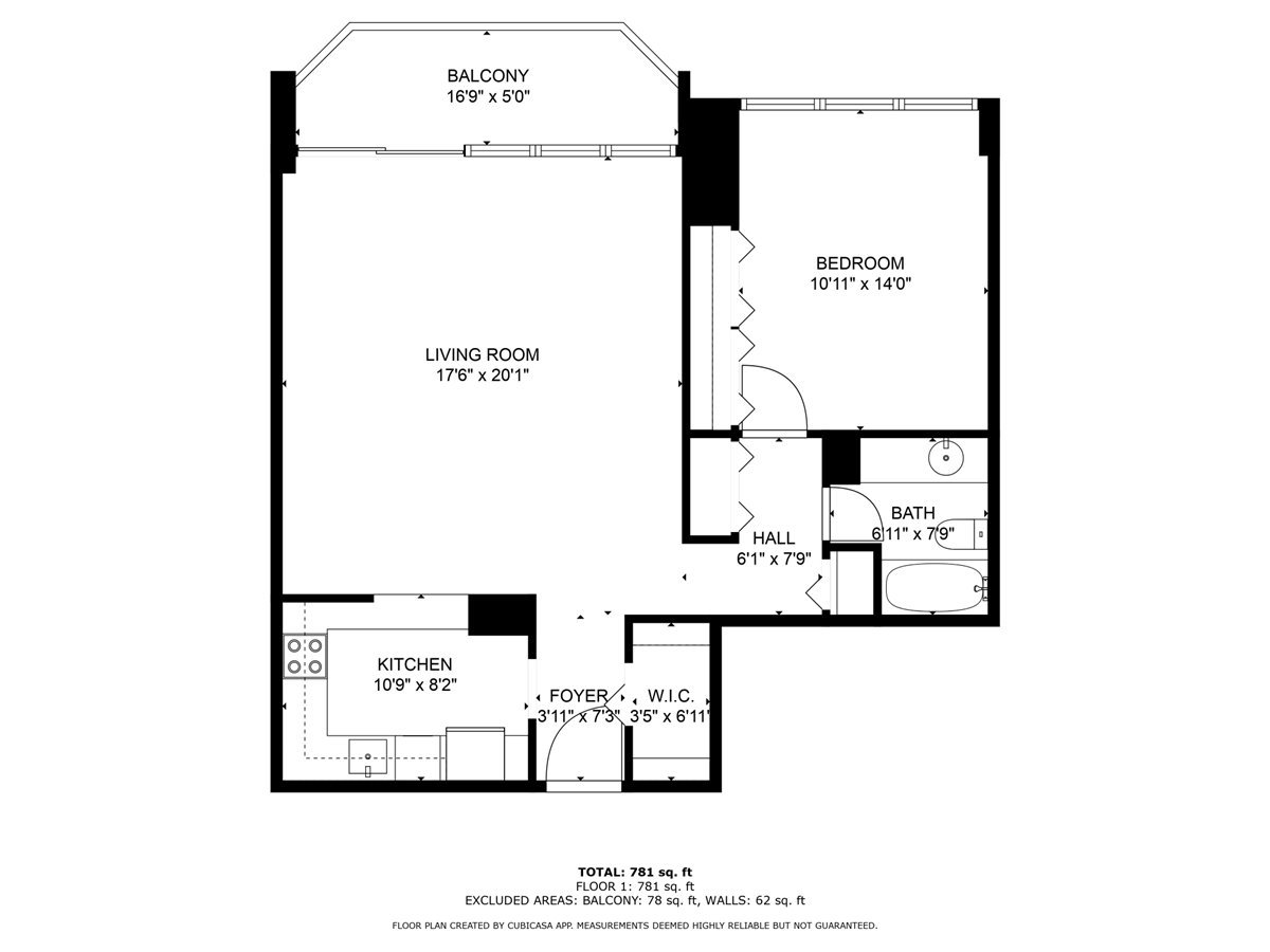 Chicago, Illinois 60610, United States, 1 Bedroom Bedrooms, ,1 BathroomBathrooms,Residential,Active,215988