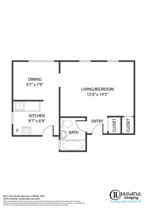 Tiny photo for 6813 21st Street #1403, Berwyn, IL 60402 (MLS # 12530321)