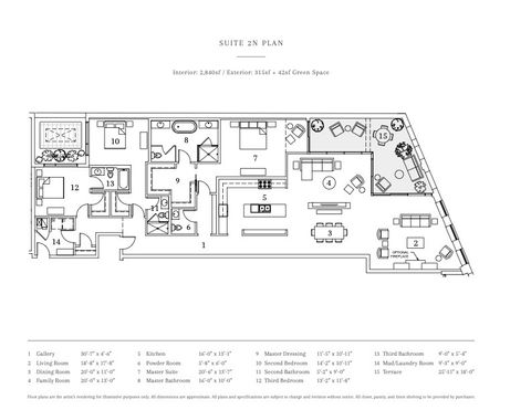 Tiny photo for 2035 N Orleans Street #2N, Chicago, IL 60614 (MLS # 12443895)