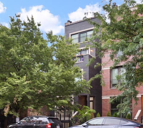 Photo of 1253 N Bosworth Avenue #1, Chicago, IL 60642 (MLS # 12722590)