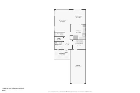 Tiny photo for 1810 Grove Avenue, Schaumburg, IL 60193 (MLS # 12596661)