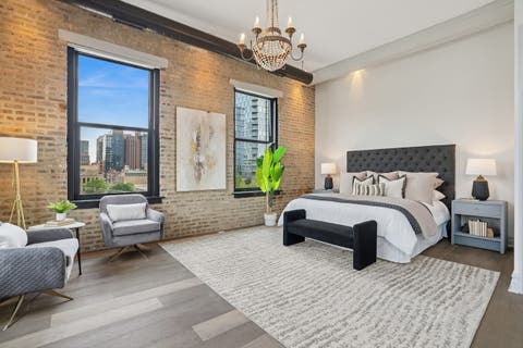 Tiny photo for 401 N Aberdeen Street #4S, Chicago, IL 60642 (MLS # 12719793)