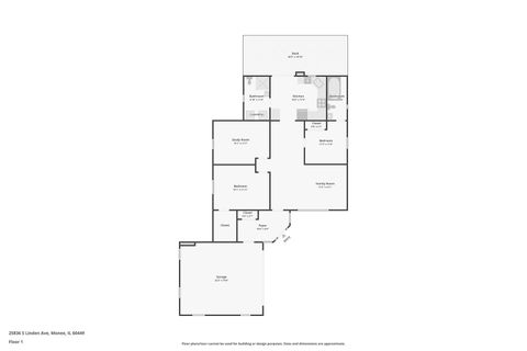 Tiny photo for 25836 S Linden Avenue, Monee, IL 60449 (MLS # 12556547)