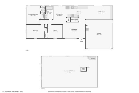Tiny photo for 117 Walona Avenue, New Lenox, IL 60451 (MLS # 12494257)