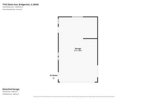 Tiny photo for 7742 S Oketo Avenue, Bridgeview, IL 60455 (MLS # 12736445)