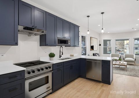 Tiny photo for 821 N Lockwood Avenue, Chicago, IL 60651 (MLS # 12614028)