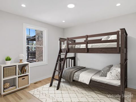 Tiny photo for 821 N Lockwood Avenue, Chicago, IL 60651 (MLS # 12614028)