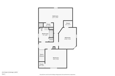 Tiny photo for 415 N Taylor Street, Marengo, IL 60152 (MLS # 12665400)