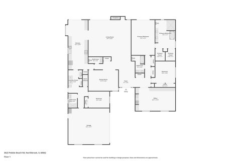 Tiny photo for 3623 Pebble Beach Road, Northbrook, IL 60062 (MLS # 12595165)