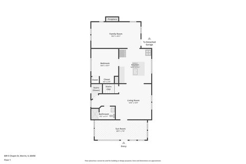 Tiny photo for 609 E Chapin Street, Morris, IL 60450 (MLS # 12526356)