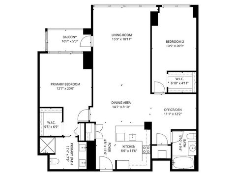 Tiny photo for 1629 S Prairie Avenue #2802, Chicago, IL 60616 (MLS # 12592166)