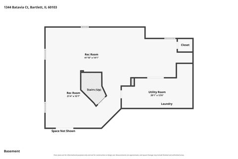 Tiny photo for Bartlett, IL 60103 (MLS # 12732685)