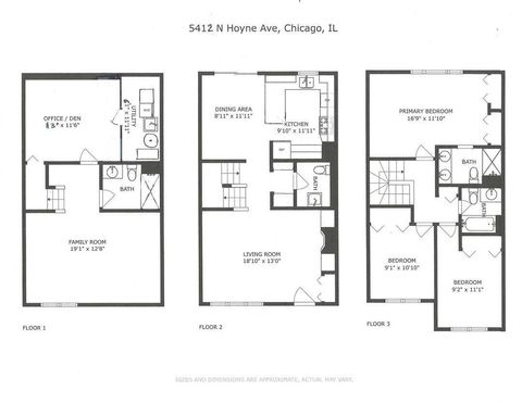 Tiny photo for 5412 N Hoyne Avenue, Chicago, IL 60625 (MLS # 12564850)
