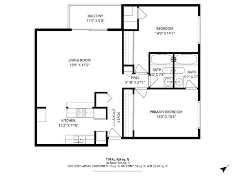 Tiny photo for 675 Grove Terrace #208, Elk Grove Village, IL 60007 (MLS # 12557118)