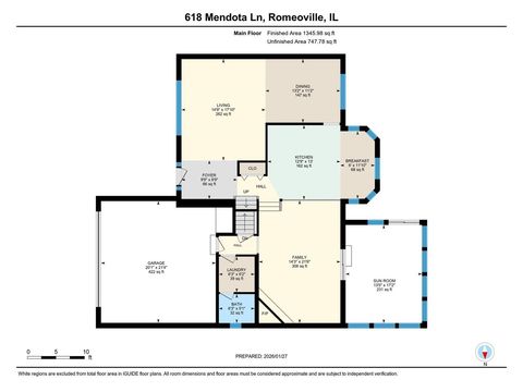 Tiny photo for 618 Mendota Lane, Romeoville, IL 60446 (MLS # 12557707)