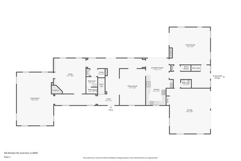 Tiny photo for 545 Windsor Road, Inverness, IL 60067 (MLS # 12750959)